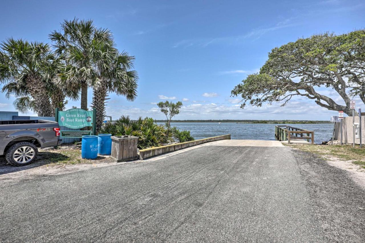 St Augustine Getaway With Porch 1 Block To Beach! Saint Augustine Eksteriør billede